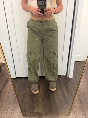Aqua Bloomingdale’s Cargo Pants low waisted